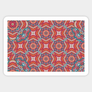 Magical Tribal Flower Pattern Sticker